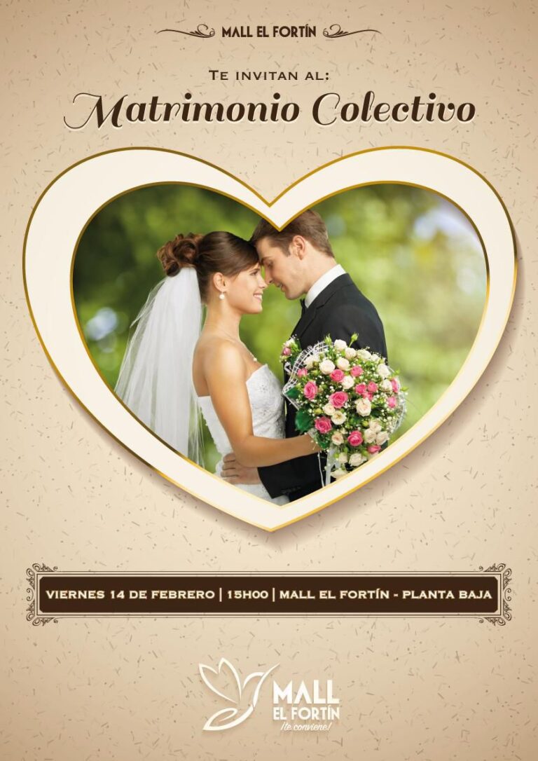 EL CENTRO COMERCIAL MALL EL FORTÍN CELEBRA EL MES DEL AMOR CON SU PRIMER MATRIMONIO COLECTIVO