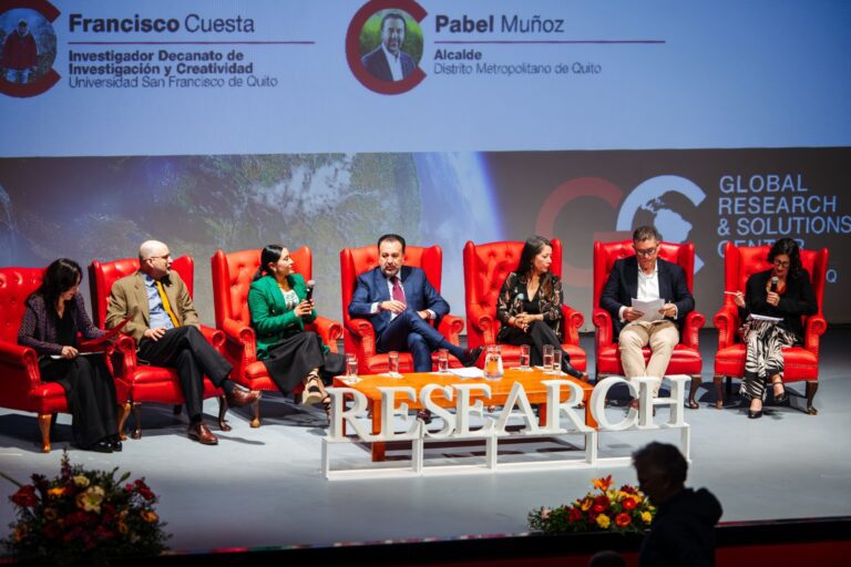 La Universidad San Francisco de Quito presenta el Global Research & Solutions Center para impulsar soluciones científicas a los retos socioambientales del Ecuador