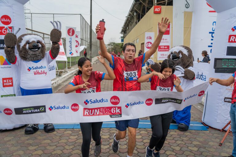 ¡Empieza la carrera que te premia por cada kilómetro! La Saludsa Vitality Run llega a Guayaquil este 13 de julio