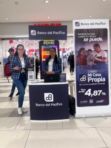 Banco del Pacífico despliega puntos informativos a nivel nacional sobre productos para acceso a viviendas